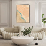 Abstract 189 Canvas Art 60 x 40 cm / Black