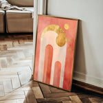 Boho 189 Canvas Art 60 x 40 cm / Black