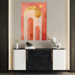 Boho 189 Canvas Art 60 x 40 cm / Black