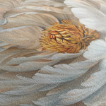 Floral 189 Canvas Art 60 x 40 cm / Black