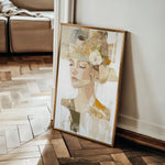Portrait 189 Canvas Art 60 x 40 cm / Black