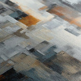 Abstract 1890 Canvas Art 60 x 40 cm / Black