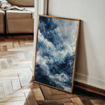 Abstract 1894 Canvas Art 60 x 40 cm / Black