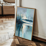 Abstract 1895 Canvas Art 60 x 40 cm / Black
