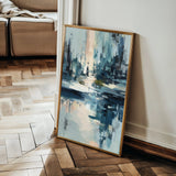 Abstract 1896 Canvas Art 60 x 40 cm / Black