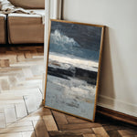 Abstract 1897 Canvas Art 60 x 40 cm / Black