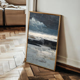 Abstract 1897 Canvas Art 60 x 40 cm / Black