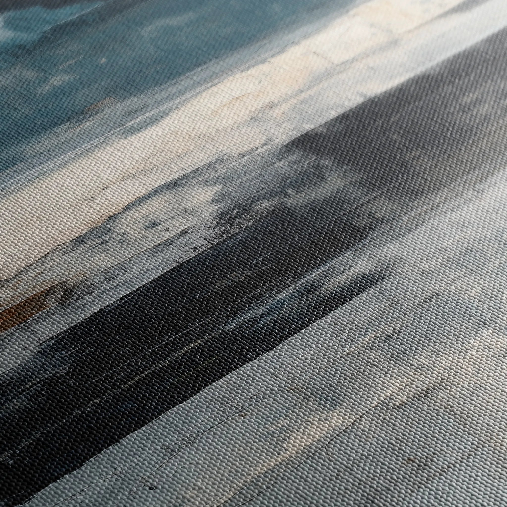 Abstract 1897 Canvas Art 60 x 40 cm / Black
