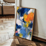 Abstract 1898 Canvas Art 60 x 40 cm / Black