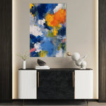Abstract 1898 Canvas Art 60 x 40 cm / Black