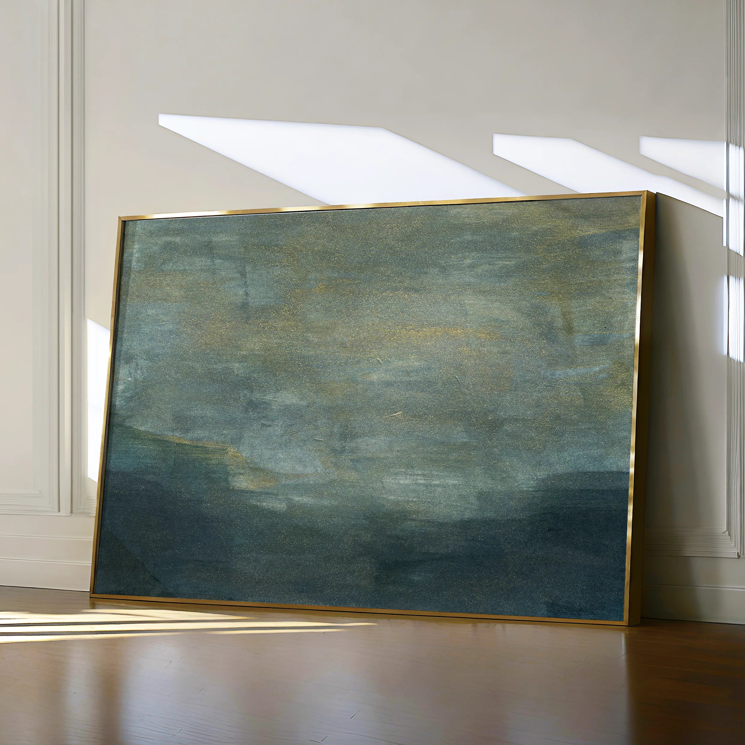 Abstract 190 Canvas Art 60 x 40 cm / Black