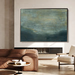 Abstract 190 Canvas Art 60 x 40 cm / Black