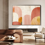 Boho 190 Canvas Art 60 x 40 cm / Black