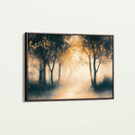Landscape 190 Canvas Art 60 x 40 cm / Black