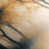 Landscape 190 Canvas Art 60 x 40 cm / Black
