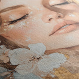 Portrait 190 Canvas Art 60 x 40 cm / Black