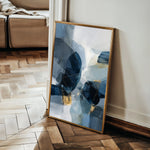 Abstract 1902 Canvas Art 60 x 40 cm / Black