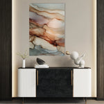 Abstract 1904 Canvas Art 60 x 40 cm / Black