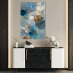 Abstract 1907 Canvas Art 60 x 40 cm / Black
