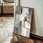 Abstract 1908 Canvas Art 60 x 40 cm / Black
