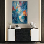 Abstract 1909 Canvas Art 60 x 40 cm / Black