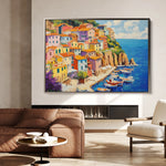 Landscape 191 Canvas Art 60 x 40 cm / Black