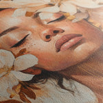 Portrait 191 Canvas Art 60 x 40 cm / Black