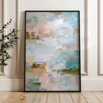Abstract 1911 Canvas Art 60 x 40 cm / Black
