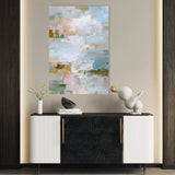 Abstract 1911 Canvas Art 60 x 40 cm / Black