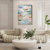 Abstract 1912 Canvas Art 60 x 40 cm / Black