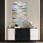 Abstract 1912 Canvas Art 60 x 40 cm / Black