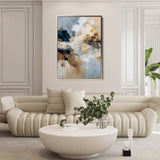 Abstract 1914 Canvas Art 60 x 40 cm / Black