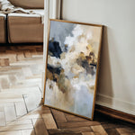 Abstract 1914 Canvas Art 60 x 40 cm / Black
