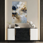 Abstract 1914 Canvas Art 60 x 40 cm / Black