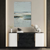 Abstract 1917 Canvas Art 60 x 40 cm / Black