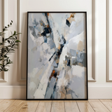 Abstract 1919 Canvas Art 60 x 40 cm / Black