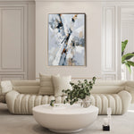Abstract 1919 Canvas Art 60 x 40 cm / Black