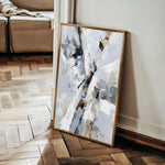 Abstract 1919 Canvas Art 60 x 40 cm / Black