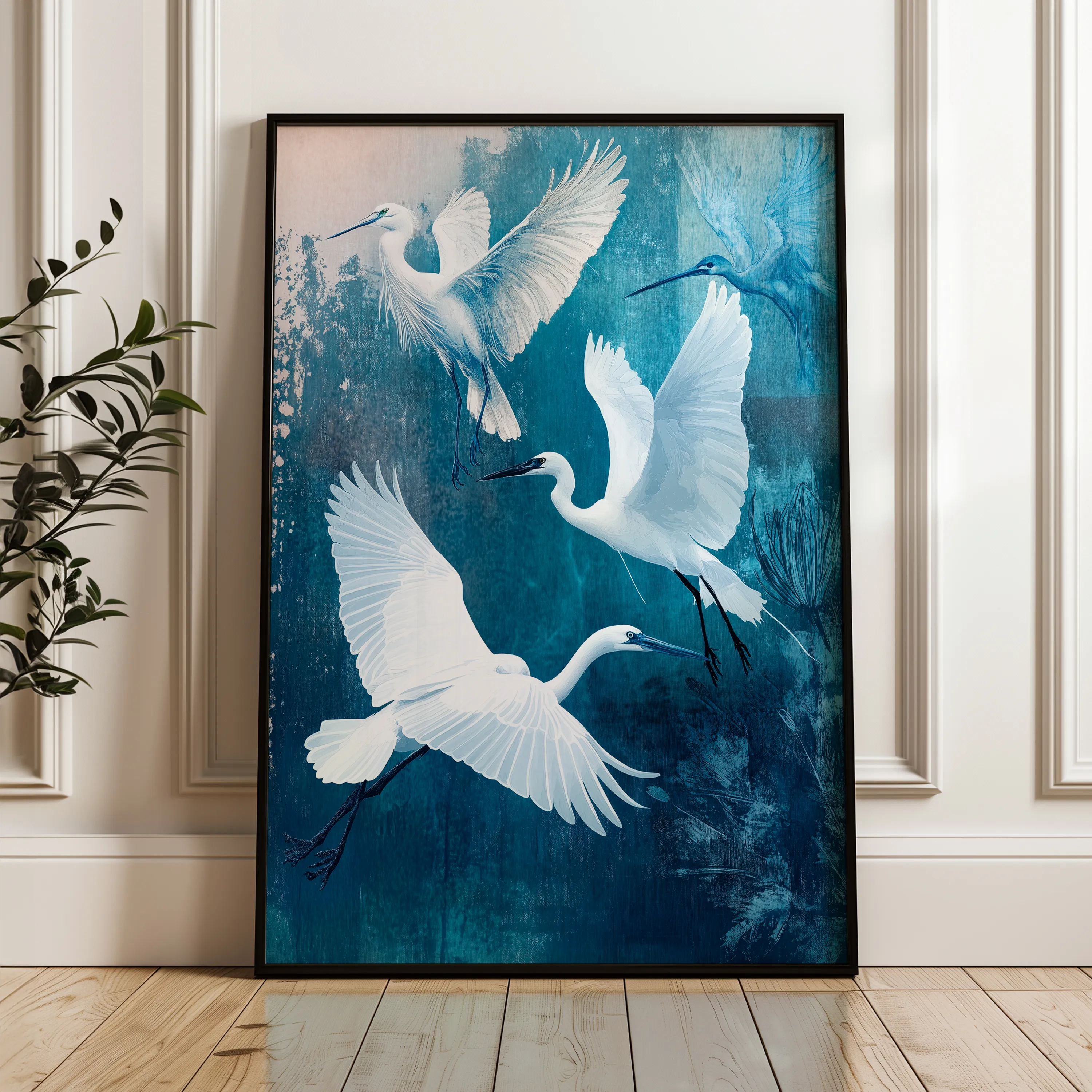 Animals 192 Canvas Art 60 x 40 cm / Black
