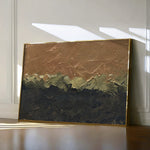 Abstract 192 Canvas Art 60 x 40 cm / Black