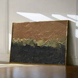 Abstract 192 Canvas Art 60 x 40 cm / Black