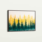 Landscape 192 Canvas Art 60 x 40 cm / Black