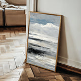 Abstract 1924 Canvas Art 60 x 40 cm / Black