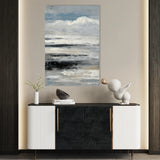 Abstract 1924 Canvas Art 60 x 40 cm / Black