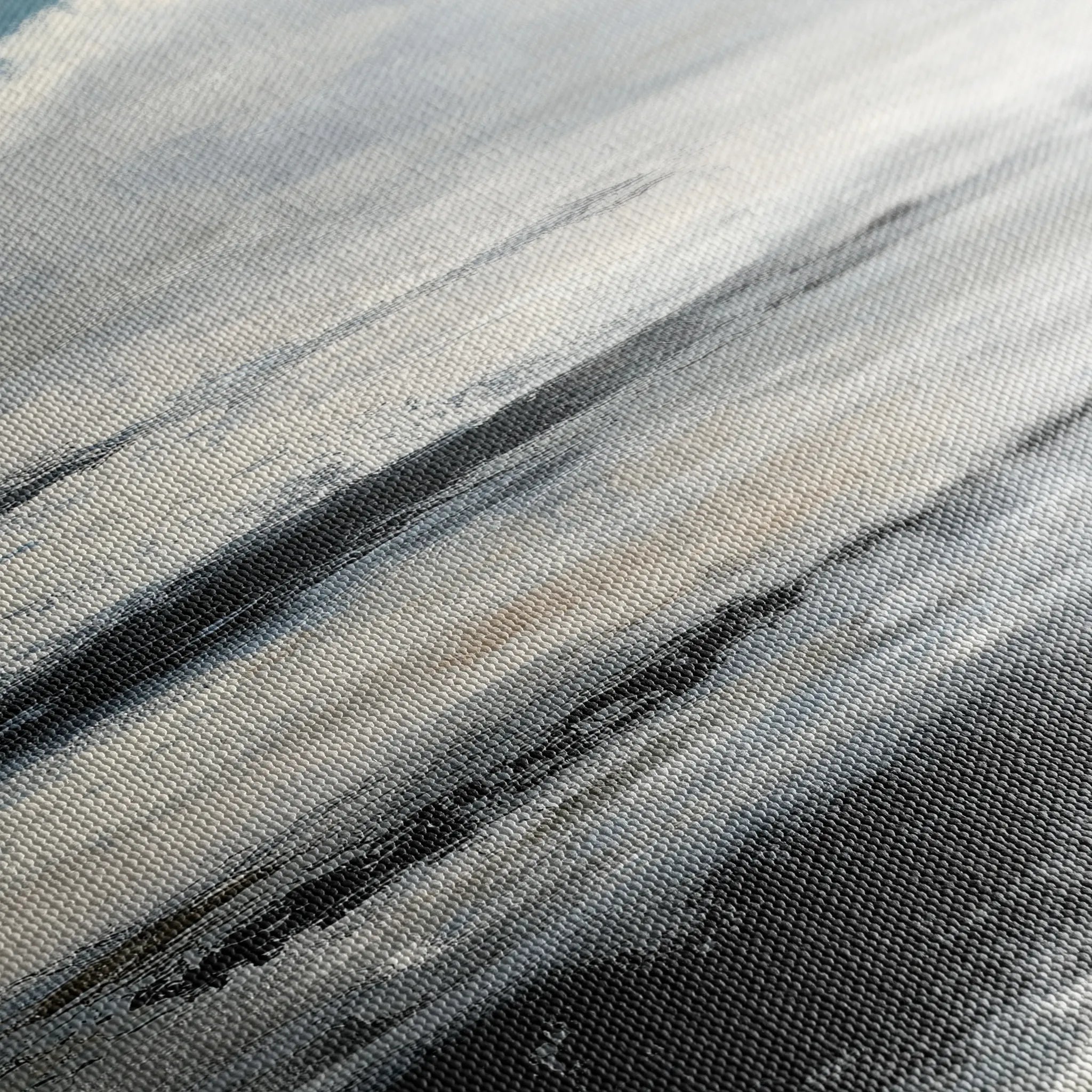 Abstract 1924 Canvas Art 60 x 40 cm / Black