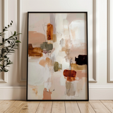 Abstract 1926 Canvas Art 60 x 40 cm / Black