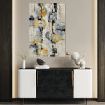 Abstract 1927 Canvas Art 60 x 40 cm / Black