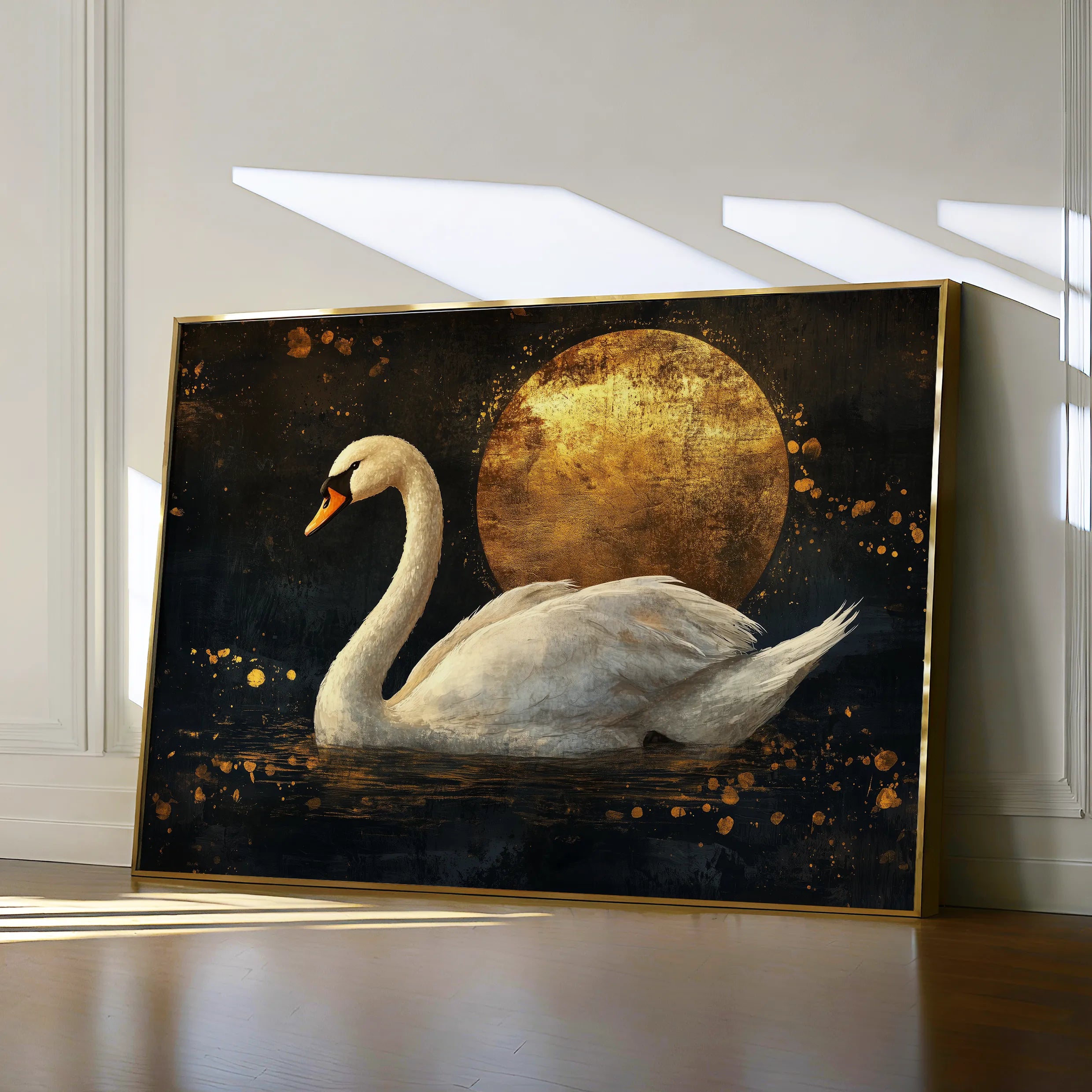 Animals 193 Canvas Art 60 x 40 cm / Black