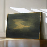 Abstract 193 Canvas Art 60 x 40 cm / Black