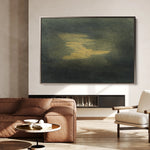Abstract 193 Canvas Art 60 x 40 cm / Black